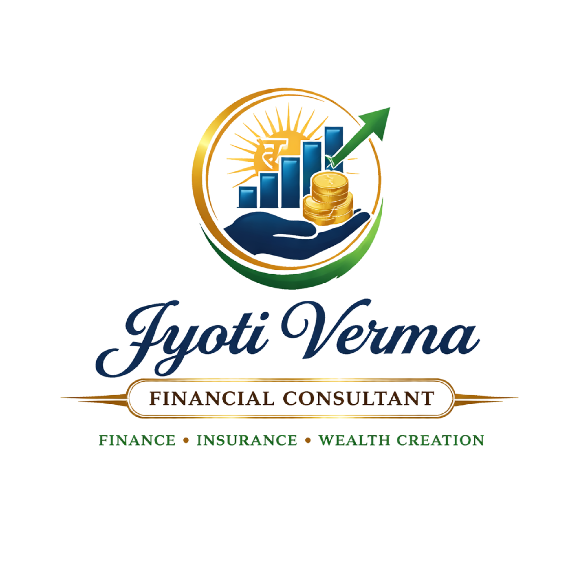 Jyoti Verma Financial Consultant Logo